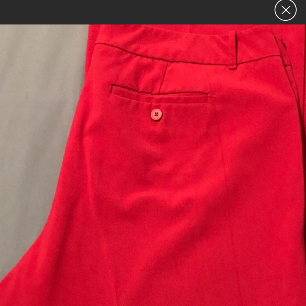 Red pants